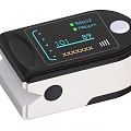Pulse Oximeter Medical Device With Digital Display For Blood Oxygen And Pulse Rate Monitoring