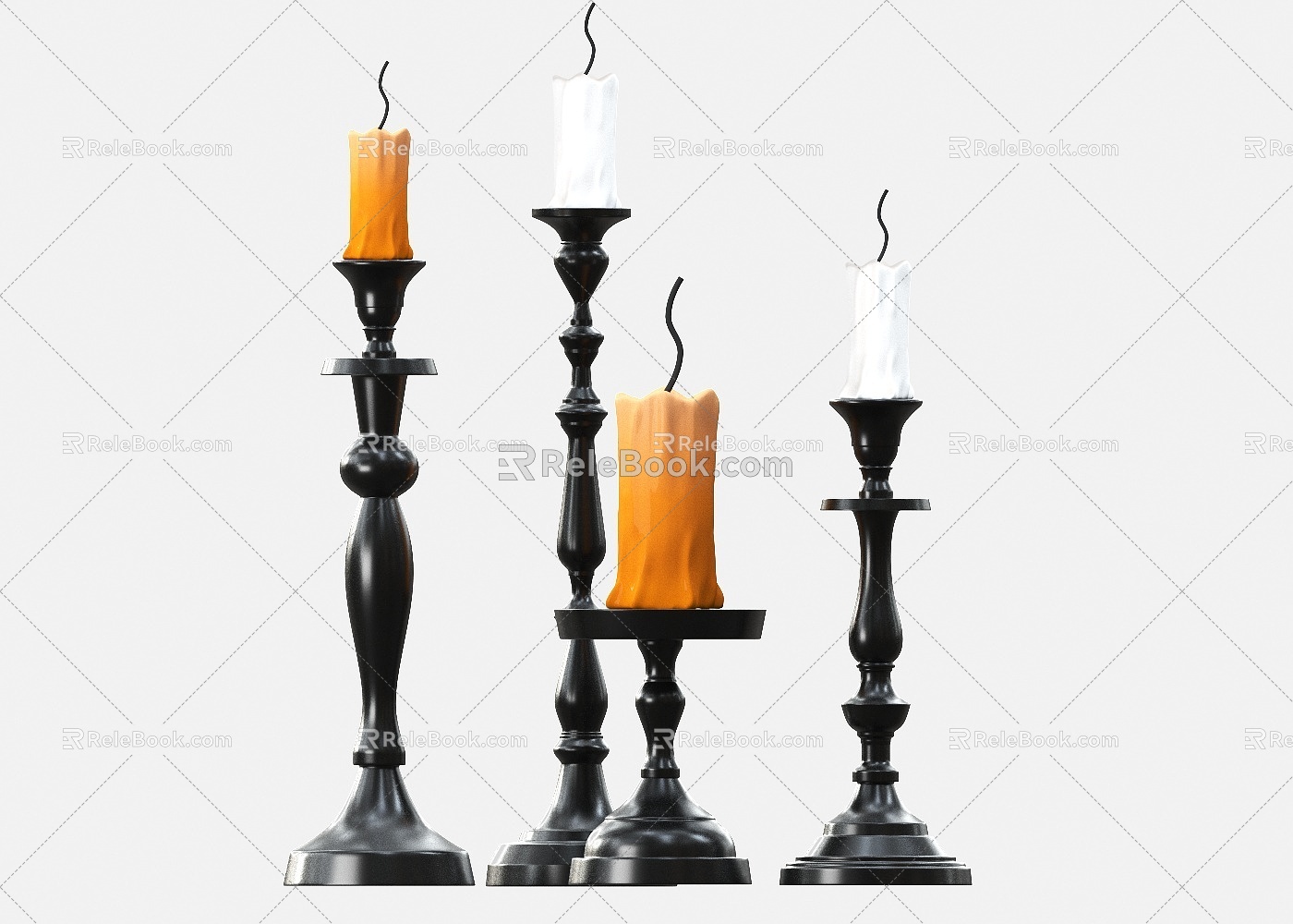 Candlestick Holder Candle Holder Candle Holder European Style Candle Holder Candle Lamp Candle Holder Candle Holder European Style Candle Holder Pendulum 3d model