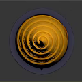 High Quality Durable Golden Spiral Conical Hardware Tool With Stable Base