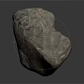 Natural Stone With Rough Textured Surface And Organic Patterns For Interior Design