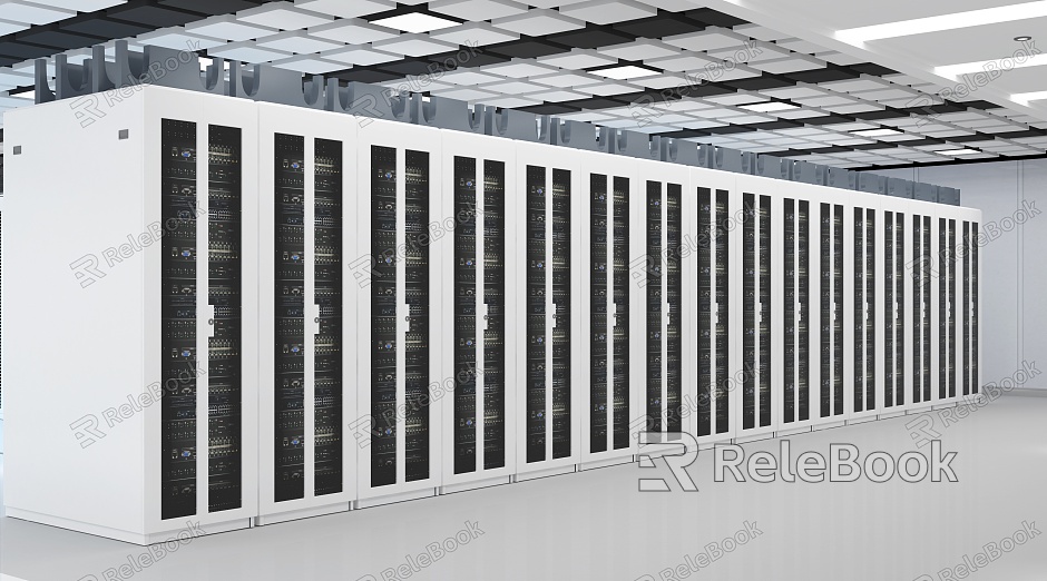 Modern Server Server Room model