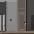 Elegant Modern Elevator Designs With Glass And Metal Doors In Multiple Colors