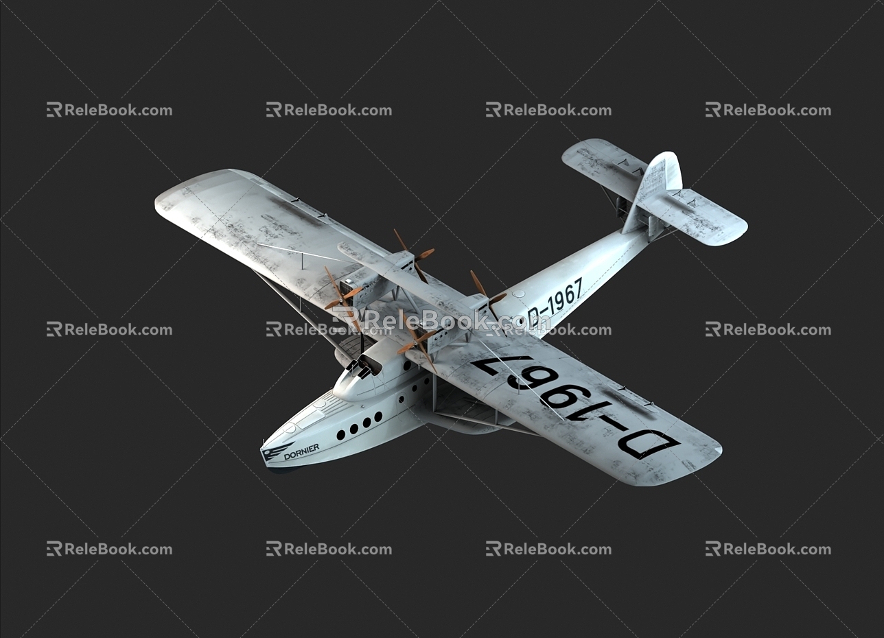 Donnier Dornier Do S 3d model