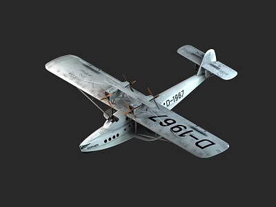 Donnier Dornier Do S 3d model