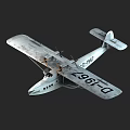 Vintage Biplane Passenger Plane Featuring Classic Retro Design And Timeless Aircraft Style