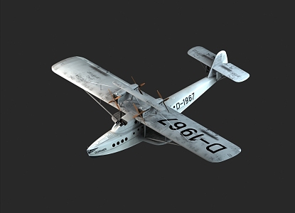 Donnier Dornier Do S 3d model