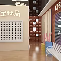 Qitan Secret Bureau Beverage Booth With Bubble Tea Cup Love Across Flavors And Colorful Sphere