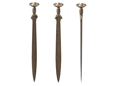 Bronze Sword Bronze Antique Collection Museum Ancient Sword Ancient Sword Warring States Sword Qin Dynasty Sword 3d model