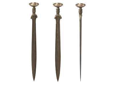 Bronze Sword Bronze Antique Collection Museum Ancient Sword Ancient Sword Warring States Sword Qin Dynasty Sword 3d model