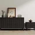 Decorative Cabinet Sideboard 3d model