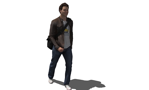 modern man 3d model