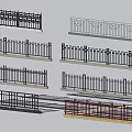 Wrought Iron Railings With Various Designs And Decorative Patterns For Outdoor Spaces