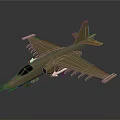 Space Shuttle Model With Detailed Wing Structure And Engine Components On Gray Background