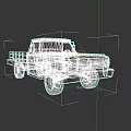 Vintage Yellow Pickup Truck With Classic Retro Exterior And Rustic Design