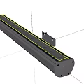 Sleek LED Downlights Spotlights Long Strip Fixture With Multiple LED Bulbs For Home Indoor Lighting