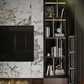 Luxury Modern High Ceiling Living And Dining Room Interior With Stylish Chandelier And Elegant Furnishings