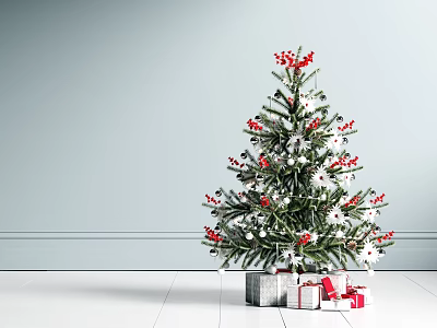Modern Christmas Tree 3d model