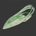 Modern Spaceship Spacecraft 3d model