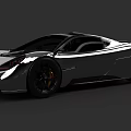 Shiny Silver Sports Car With Modern Sleek Design And Aerodynamic Body