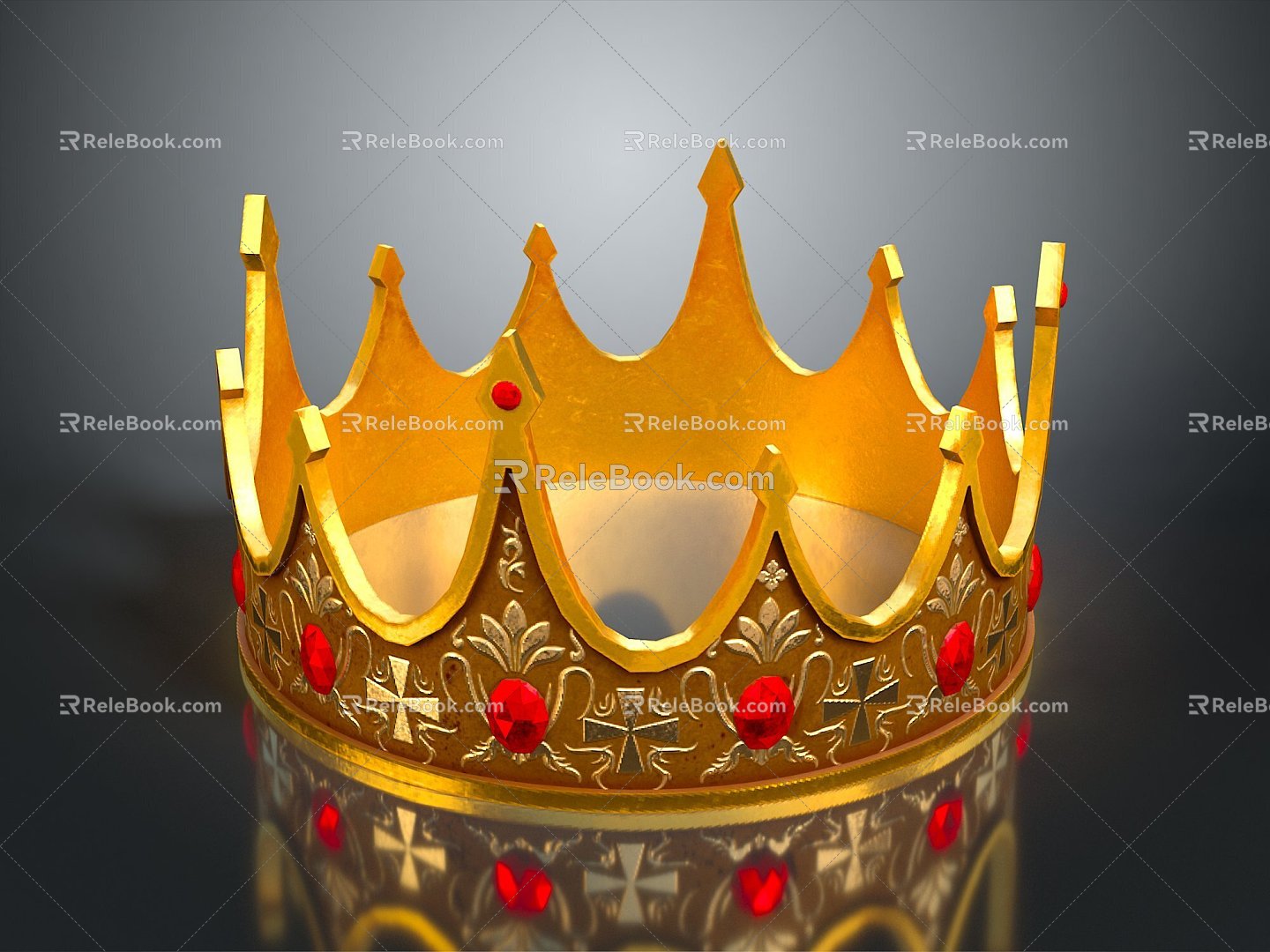 Crown Crown Crown Crown Home Ornaments Royal Goods Noble Goods Jewelry Ornaments 3d model