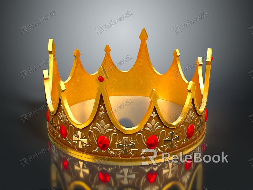 Crown Crown Crown Crown Home Ornaments Royal Goods Noble Goods Jewelry Ornaments model