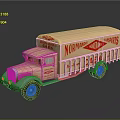 Vintage Functional Delivery Truck With Normand Branding And Retro Design