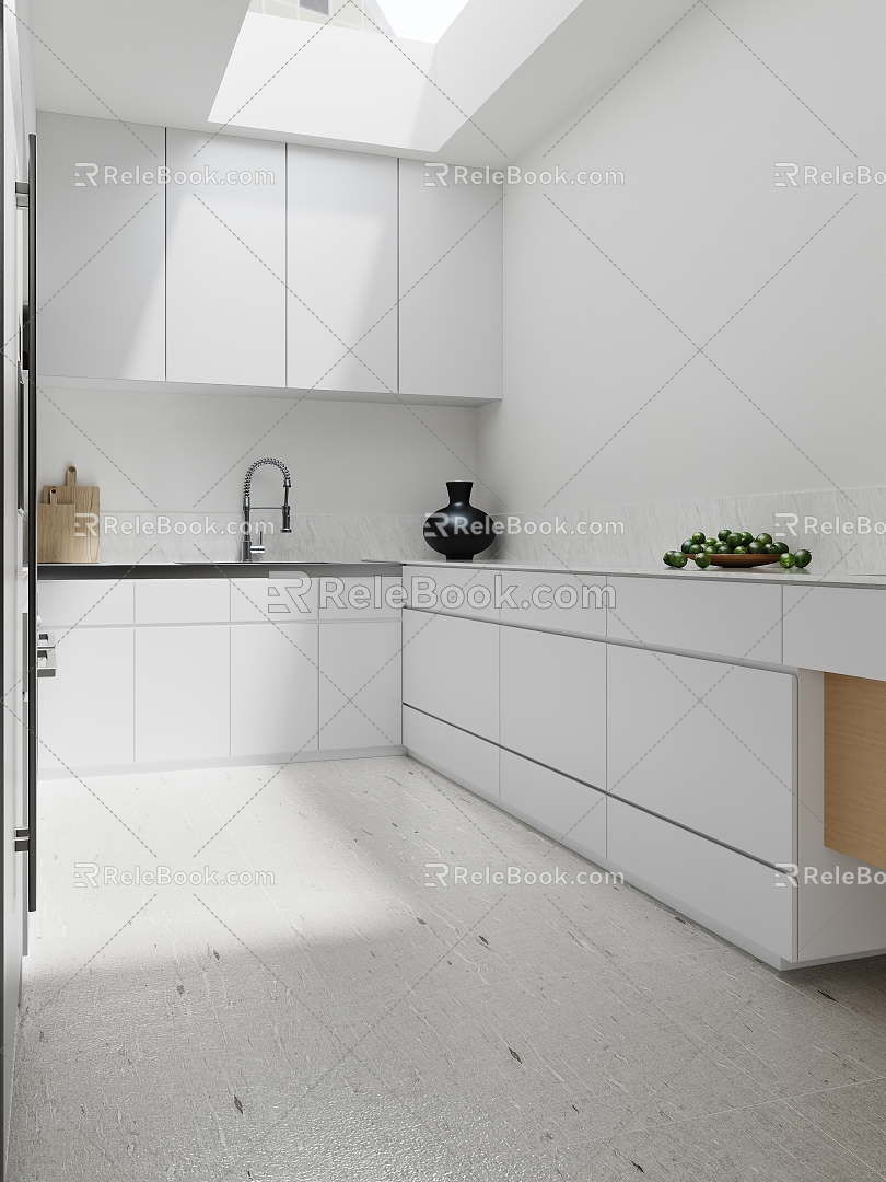 Modern Kitchen 3d model