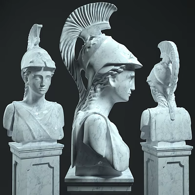 Athena 3d model