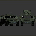 Bulletproof Car Armed Jeep Armed Car Armed Bulletproof Car Military Jeep Off-road Jeep Humvee 3d model