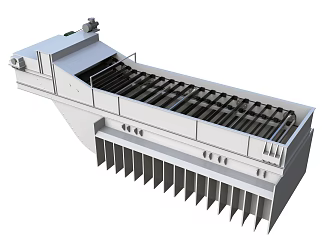 Shallow slot sorting machine Sieving machine sorting machine 3d model