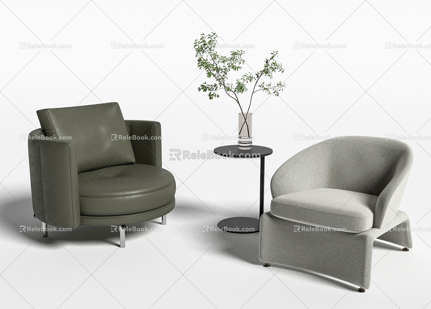 Leisure sofa 3d model