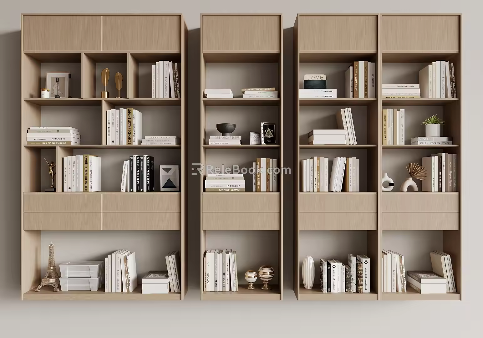 Bookcase 3d model