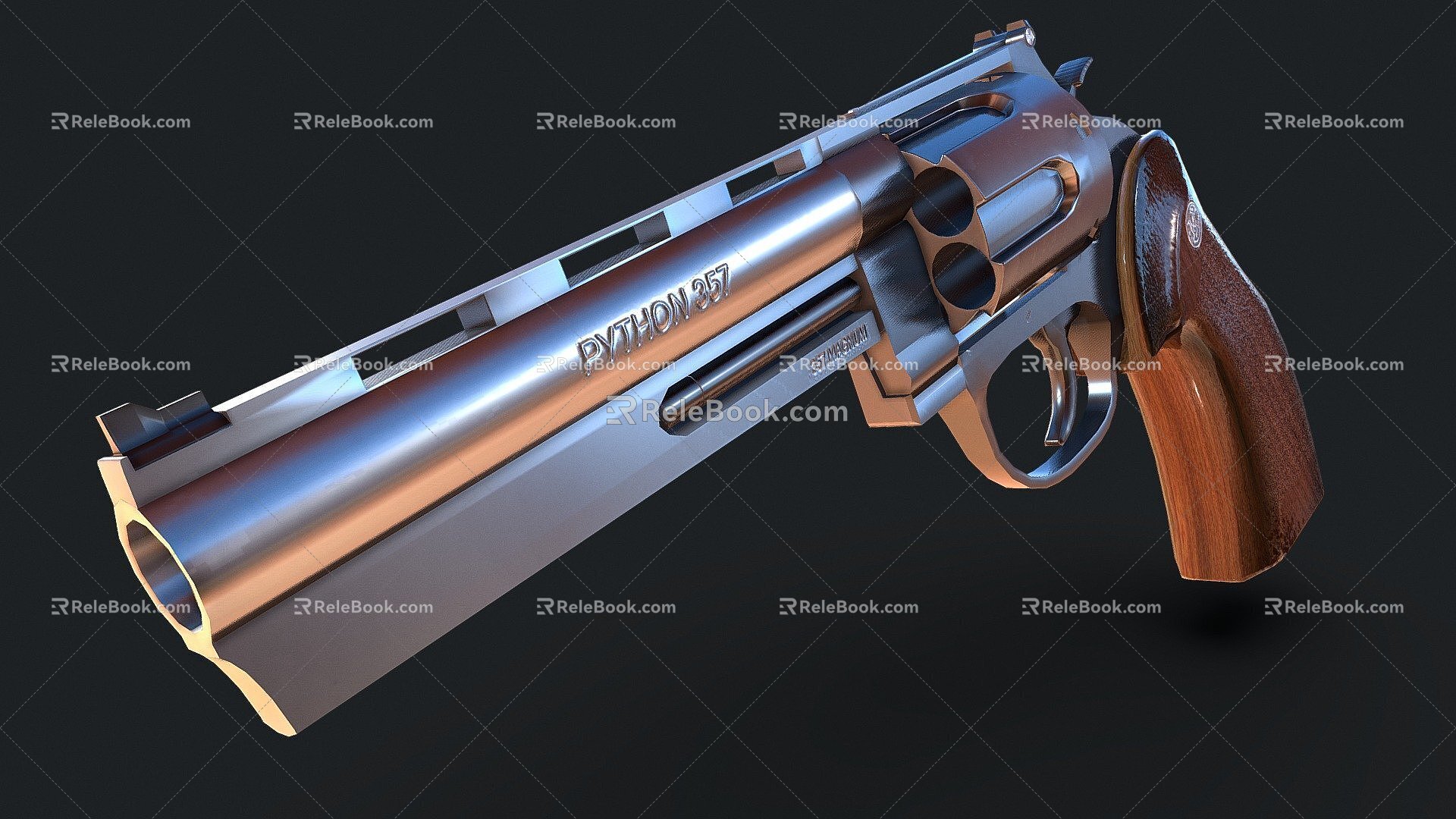 Weapons revolver model