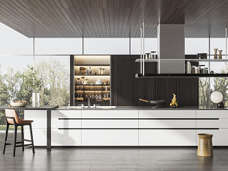 Modern Poliform Kitchen 3d model