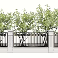 Modern Wall 3d model