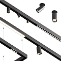 LED Downlights And Spotlights With Modern Design For Energy Efficient Home Lighting