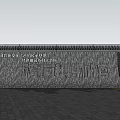 Garden Landscape Design Featuring Brick Tile Museum With Surrounding Trees And Paved Ground