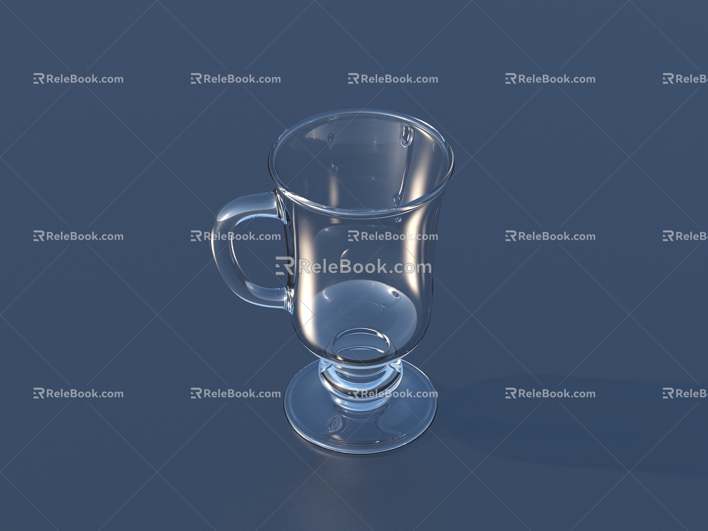 Glass beers 3d model