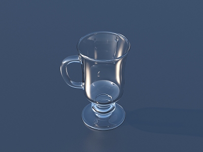 Glass beers 3d model