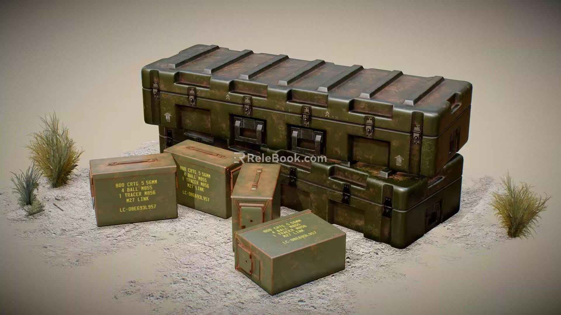 Army Ammunition 3d model