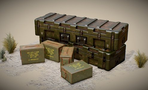 Army Ammunition 3d model