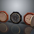 Vintage Wall Clocks with Wooden Frames Roman Numerals and Classic Designs
