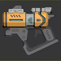 Sci-fi Pistol Sci-fi Firearms Next Generation Firearms Sci-fi Game Gun Games Firearms Game Gun 3d model