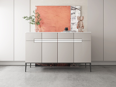 Modern Sideboard 3d model