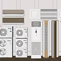 Haier Air Conditioners and Fans Modern Design Wall Mounted Floor Standing Units