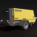 Movable generator Diesel generator Hanging generator 3d model