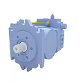 Light Blue Industrial Hydraulic Pump Component With Shaft And Valves