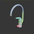 Modern Chrome Kitchen Faucet With Sleek Design And Single Handle