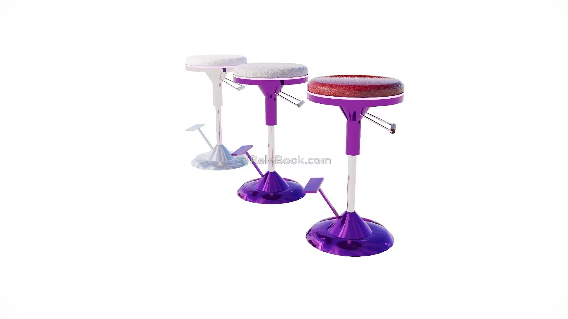 Modern Bar Stool 3d model