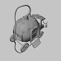 Creative Detailed Pumpkin Carriage Shaped Edible Food Art With Wheels Door Windows And Lantern
